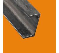 LE ROI DU FER - Poutre UPN acier S235/S275 JR+AR - 2 metres, Dimension - 100 mm