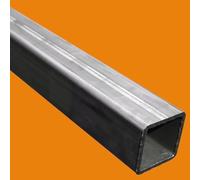 LE ROI DU FER - Tube acier carré S235 / E220-3 metres, Dimension - 30 x 30 mm, Epaisseur 2 mm