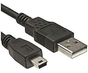 Le Roi du Jeu video Câble USB pour calculatrice Casio Graph 35+ Pro, 35+ E 1 et 2 (Charge rapide, synchronisation et transfert données)