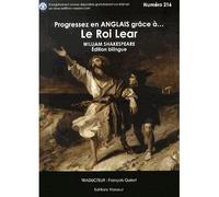 Le roi Lear Edition bilingue français-anglais - William Shakespeare - Vasseur - broché - Méthode de langue