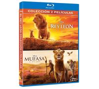 Le Roi Lio (2019) + Mufasa : Le Roi Lion (2024) / The Lion King (2019) + Mufasa: The Lion King (Blu Ray)