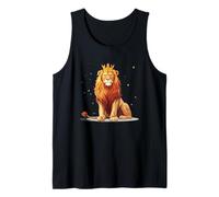 Le Roi Lion Cool Portant fièrement sa Couronne pour Adultes et Enfants Débardeur