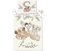 Jerry Fabrics Parure de lit bébé Le Roi Lion Coton