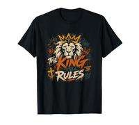 Le Roi règne Toujours | Révélation chrétienne du Lion T-Shirt