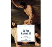 Le roi Richard III - William Shakespeare - Solitaires Intempestifs - broché - Théâtre