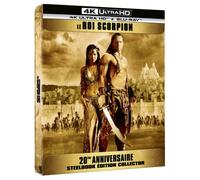 Le Roi Scorpion - 4k Ultra Hd + Blu-Ray - Édition Boîtier Steelbook 20ème Anniversaire