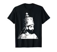 Le roi tient la couronne de Haile Selassie T-Shirt