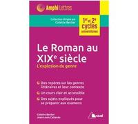 Le roman au 19ème siècle Colette Becker (Auteur), Jean-Louis Cabanès (Auteur)