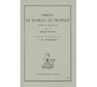 Le roman de tristan - Béroul - Honore Champion - broché - Livre