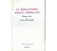 Le Romantisme anglo-américain - Collectif - Didier-Erudition - broché - Revue