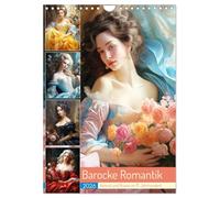 Le romantisme baroque. Grâce et grâce au XVIIe siècle, Version française (Calendrier mural 2026 DIN A4 portrait), Calendrier CALVENDO mensuel