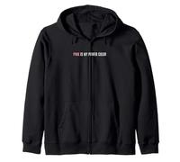 Le Rose est Mon Pouvoir, Couleur, Leadership, identité féminine Sweat à Capuche