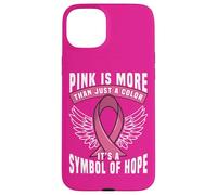 Le Rose est Plus qu'une Simple Couleur, C'est Un Symbole d'espoir Coque pour iPhone 15 Plus