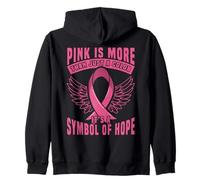 Le Rose est Plus qu'une Simple Couleur, C'est Un Symbole d'espoir Sweat à Capuche