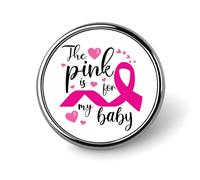 Le rose est pour ma marraine ensembles d'émail combat ruban guerrier pour sacs à dos Cancer guerrier rose ruban insigne drôle ensemble d'épingles pour femmes hommes cadeau