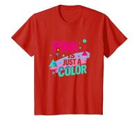 Le Rose n'est qu'une déclaration valorisante pour Les garçons T-Shirt, Enfant, Rouge, 10 Ans