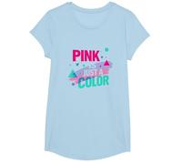 Le Rose n'est qu'une déclaration valorisante pour Les garçons T-Shirt, Fille, Bleu Céleste, M