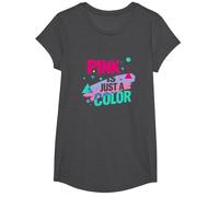 Le Rose n'est qu'une déclaration valorisante pour Les garçons T-Shirt, Fille, Chiné Foncé, M