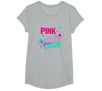 Le Rose n'est qu'une déclaration valorisante pour Les garçons T-Shirt, Fille, Gris Chiné, XS