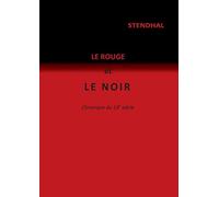 Le rouge et le noir