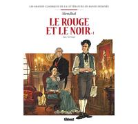 Le Rouge et le noir en BD - Tome 01 - Jean-Blaise Djian - Glénat - cartonné - Bande dessinée