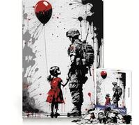 Le Rouge n'est Pas Le Sang Puzzle de 1000 pièces pour Adultes Jeu d'entraînement cérébral Image Douce et relaxante Assembler Joli Cadeau (38x52cm)