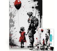 Le Rouge n'est Pas Le Sang Puzzle Difficile de 1000 pièces pour Adultes, défi Mental, Jeu de réflexion, détente, découpe précise, Cadeau mémorable (38x26cm)