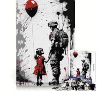 Le Rouge n'est Pas Le Sang Puzzle Difficile de 1000 pièces pour Adultes, défi Mental, Jeu de réflexion, détente, découpe précise, Cadeau mémorable (38x26cm)