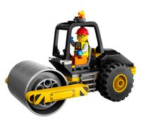 Le rouleau compresseur de chantier