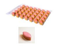 LE ROY RENÉ Epicerie Fine - 35 petits Calissons d’Aix - Vrac rangés sous alvéole fermée, sans emballage décoratif - 218g. Au fruit : (Rose).