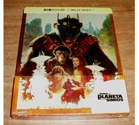 Le Royaume de la Planète des Singes (4K UHD + Blu-ray Steelbook) Neuf Scellé A-B