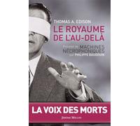 Le royaume de l'au-dela - Thomas Edison - Millon Jerome Eds - broché - Livre