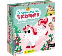 Le Royaume des Licornes - Jeux de société Famille et Enfants - De 3 a 6 Ans - 2 a 4 Joueurs - Nathan