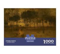 Le Royaume du héron Puzzle en Bois Imperméable DIY Puzzles De 1000 Pièces pour Adultes Amusant Jeux De Stimulants