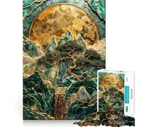 Le Royaume du Monarque des Montagnes Puzzle de 1000 pièces pour Adolescents Jeu de réflexion Soulagement des tensions Cadeau de qualité supérieure (38x26cm)