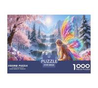 Le Royaume Secret des Elfees Puzzle 1000 Pièces Adultes Enfants intéressant Puzzles 1000 Pièces Défi Jouet Décor À La Maison 38x26cm/1000pcs