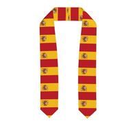 Le ruban de cape de remise de diplôme est léger et a un bon drapé, parfait pour offrir à vos amis et à votre famille. Drapeau espagnol