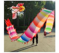 Le ruban du dragon, Rubans de danse du dragon Ruban streamer Dragon Poi 6-12M(6M)