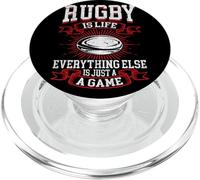 Le Rugby C'est la Vie, Tout Le Reste n'est qu'un Jeu - Rugby Lover PopSockets PopGrip pour MagSafe