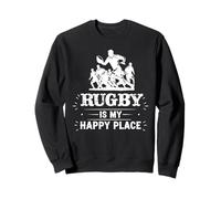 Le Rugby, C'est Mon Lieu de Bonheur Sweatshirt