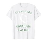 Le Rugby dans Le Sang en Avant la Section Paloise de Pau T-Shirt, Homme, Blanc, XL