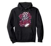 Le Rugby dans Le Sang ! Ici, C'est Bordeaux Sweat à Capuche