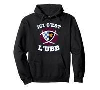 Le rugby dans le sang ! Ici, c'est L'ubb de bordeaux Sweat à Capuche