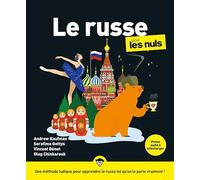 Serafima Gettys, Andrew Kaufman – Le russe pour les Nuls – Trad. Cécile Giroldi – Livre CD – First