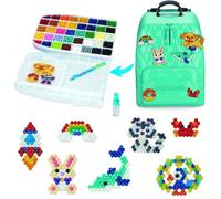 Aquabeads – Kit créatif Le sac-à-dos créatif DX – 1000 perles multiformes qui collent à l'eau – 4+