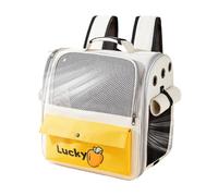 Le Sac à Dos de Transporteur de Voyage pour Animaux de Compagnie, Le Sac à Dos pour Animaux de Compagnie Offre Un Environnement Confortable et ventilé et rassurez Vos Amis à Fourrure en Voyage.