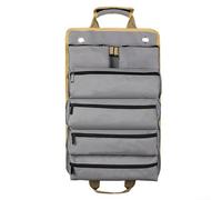 Le sac à outils, Sac à outils en tissu Oxford à poches multiples, multicolore, for électricien, voiture, entrepôt, maison(Grey)