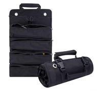 Le sac à outils, Sac à outils en tissu Oxford à poches multiples, multicolore, for électricien, voiture, entrepôt, maison(Black)