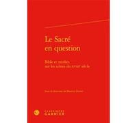 Le Sacré en question Jacques Berchtold (Direction), Catriona Seth (Direction), Collectif (Auteur)