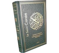 Le Sain Coran bilingue (arabe-français) Traduction intégrale en Français accompagnée de Commentaires - Muhammad Hamidullah - Bachari Eds - relié - Livre